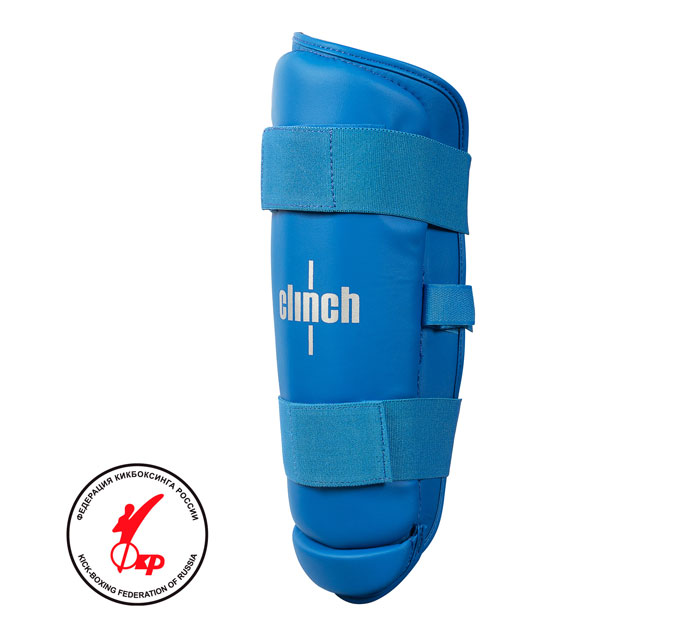 Защита голени Clinch Shin Guard kick синий