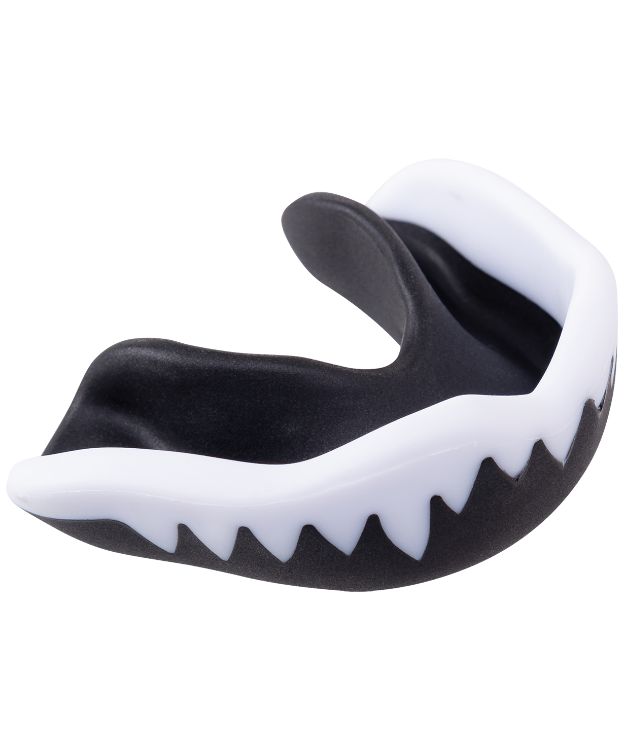 Капа Flamma Inferno MGF-015bw взрослая 11+ черный/белый
