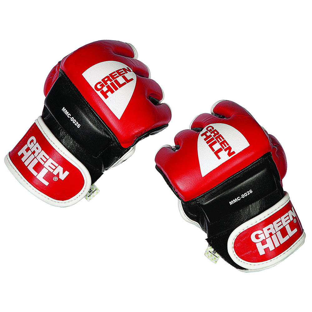 Перчатки MMA GH MMC-0026 красный