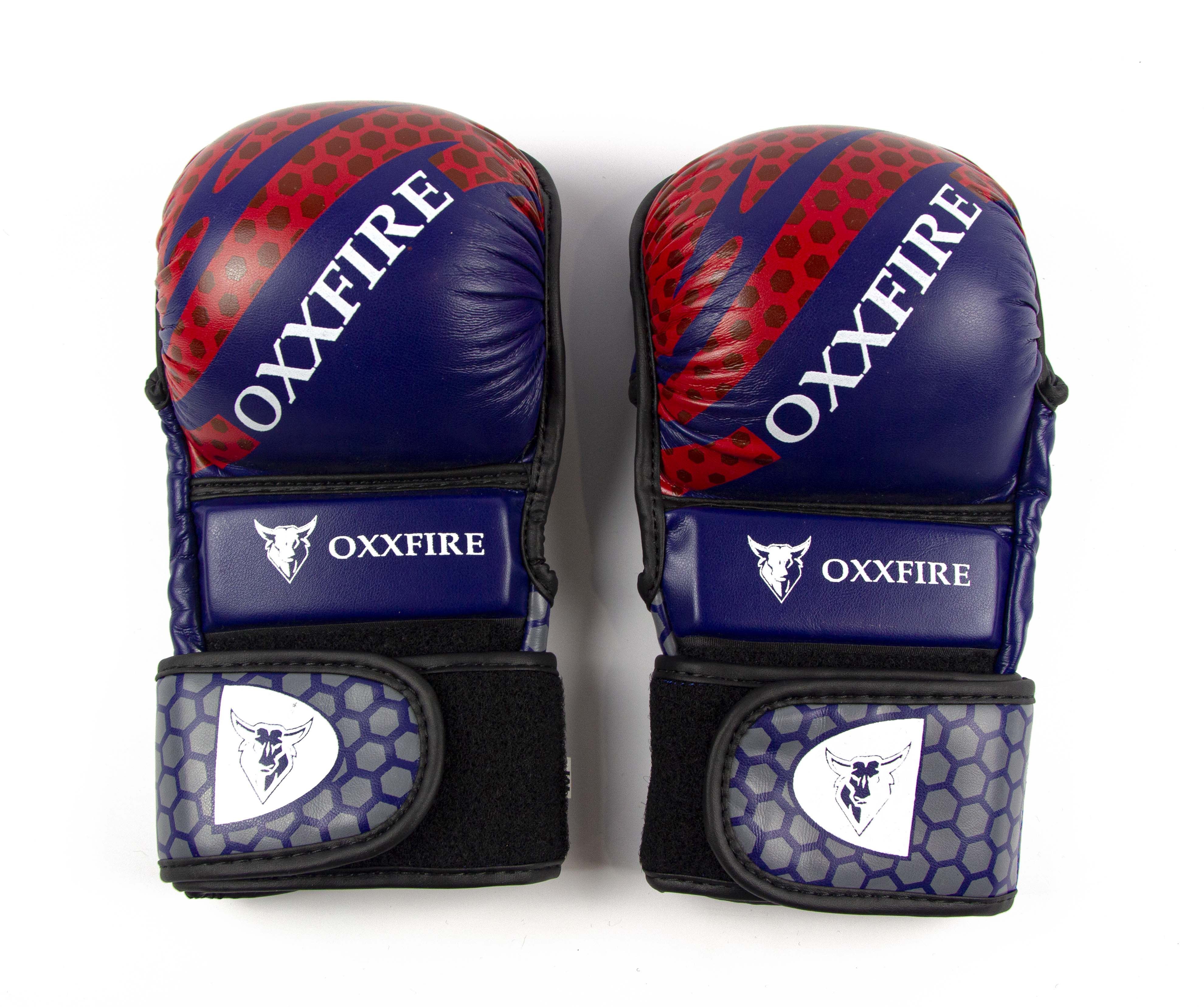 Перчатки MMA Oxxfire DX синий