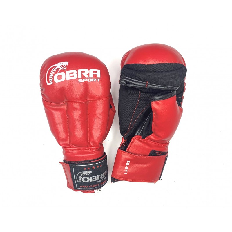 Перчатки рукопашный бой Cobra Flex SB-011 красный