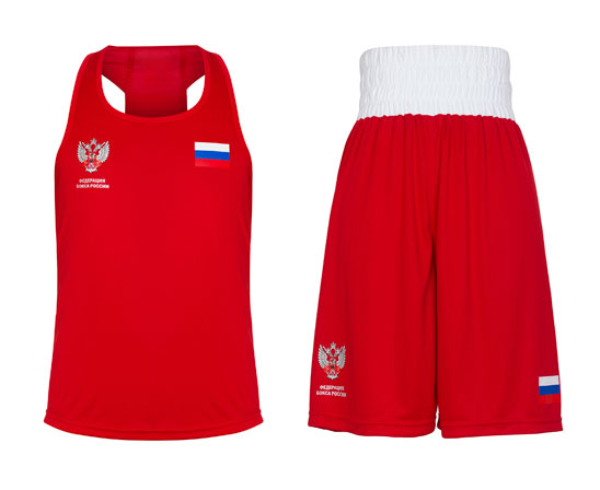 Форма бокс Clinch Competition ФБР красный