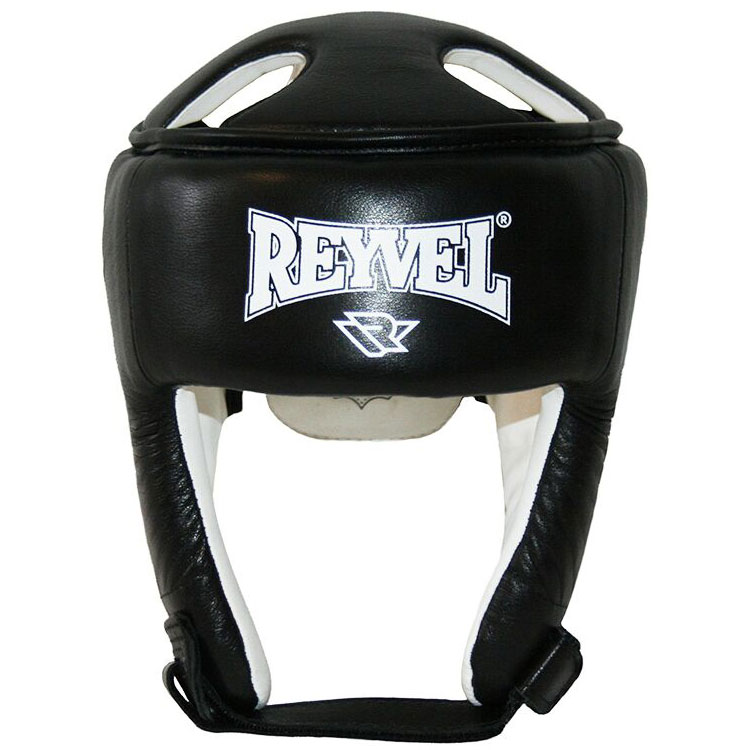 Шлем бокс Reyvel винил, черный