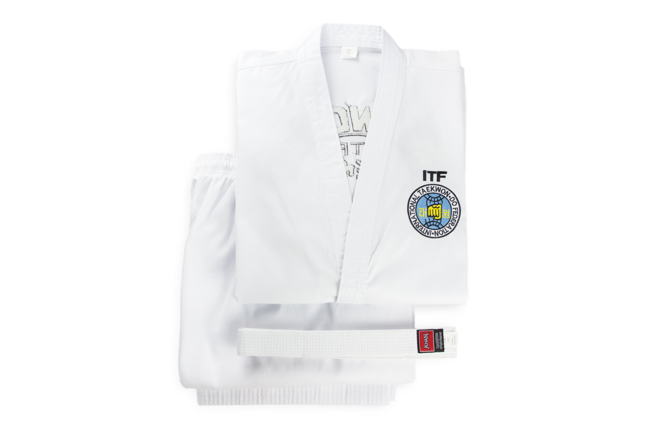 Добок тхэквондо Khan White belt Club