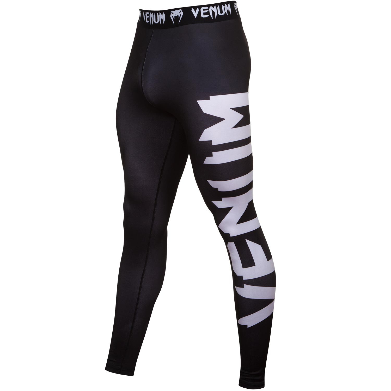 Леггинсы Venum Giant черный/лед