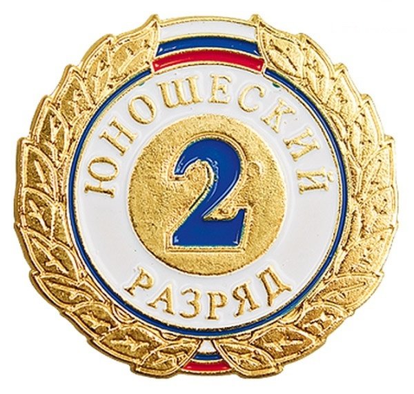 Знак 2 разряд юношеский