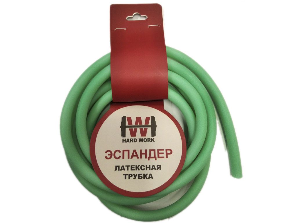 Эспандер латексная трубка 3м*6 мм G110-25 зеленый