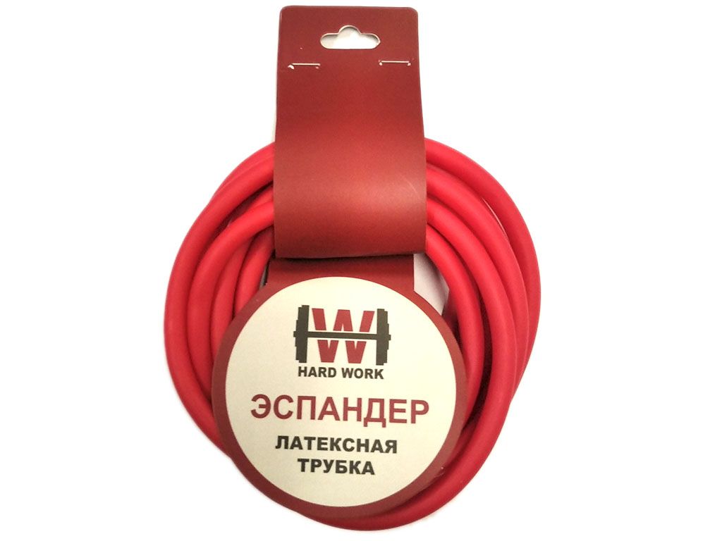 Эспандер латексная трубка 3м*9 мм  G90-20  красный