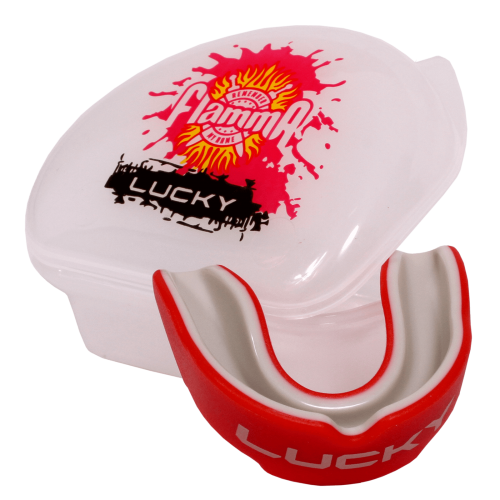 Капа Flamma Lucky MGF-011rg красный/серый детская